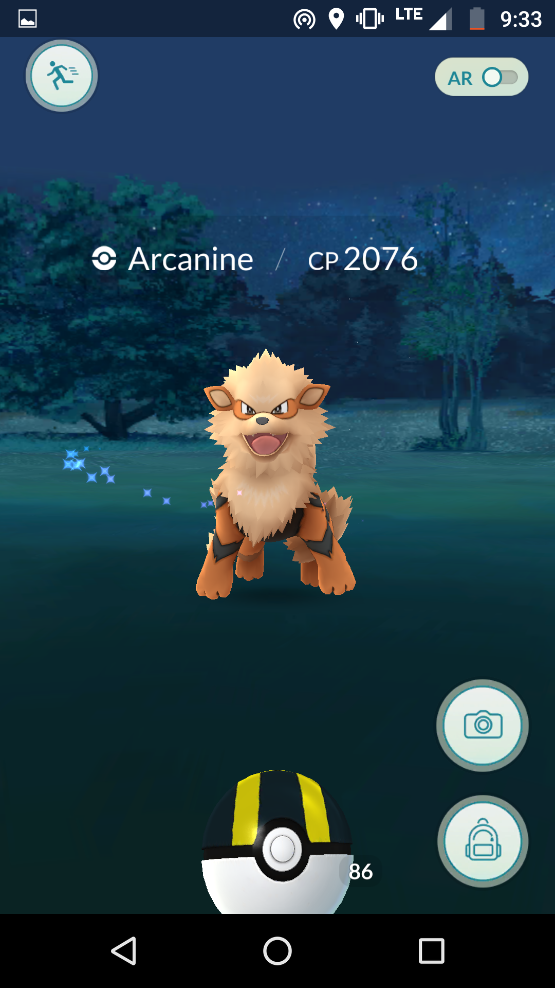 Catching A Wild Arcanine Sirknightj