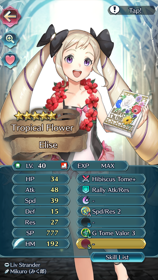 Summer Elise Unit Review - Fire Emblem Heroes Sirknightj