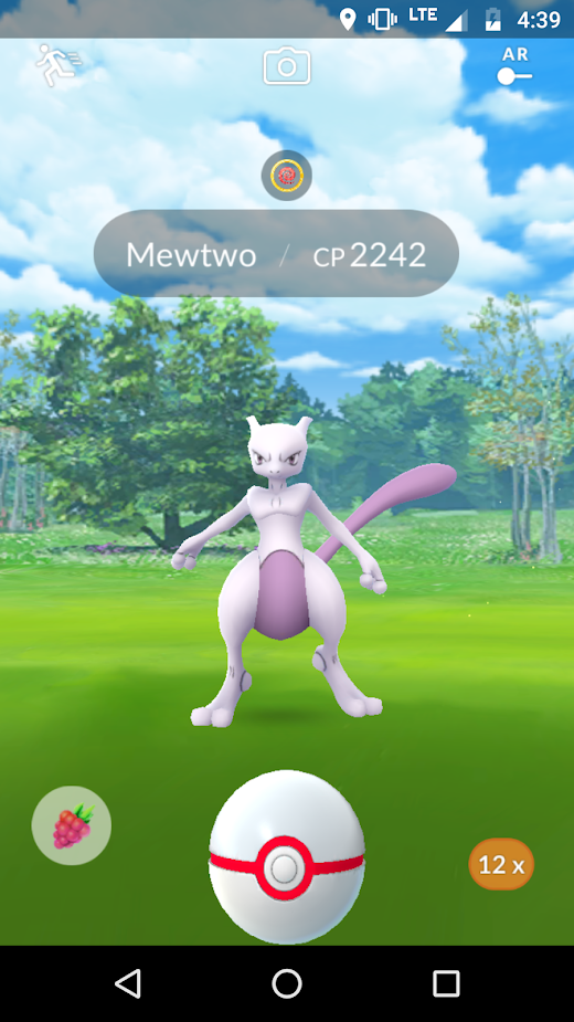 Catch Mewtwo in Pokémon GO