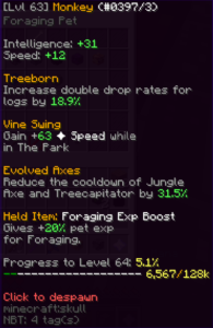Foraging Guide – Ocelot vs. Monkey Pet – Hypixel Skyblock - Sirknightj