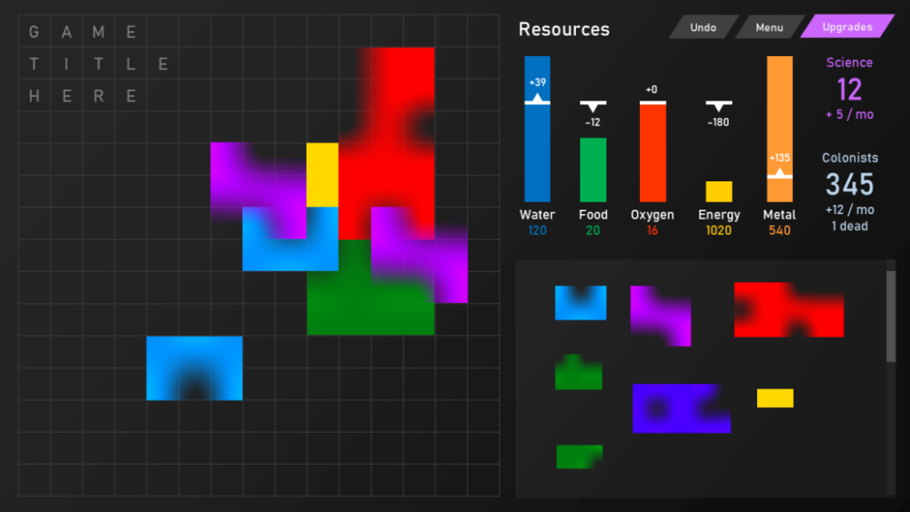CEV-1 UI Mockup