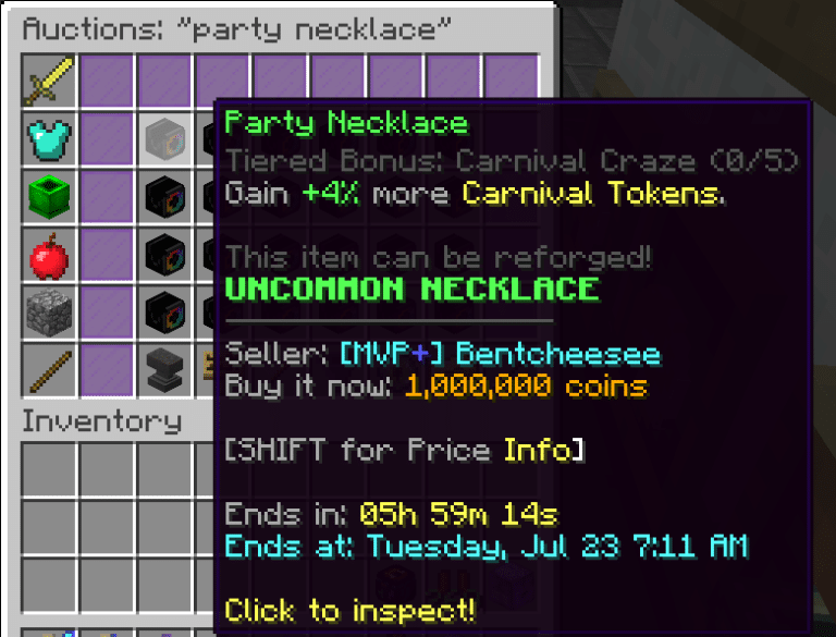 Carnival Guide (Mayor Foxy) | Hypixel Skyblock - Sirknightj